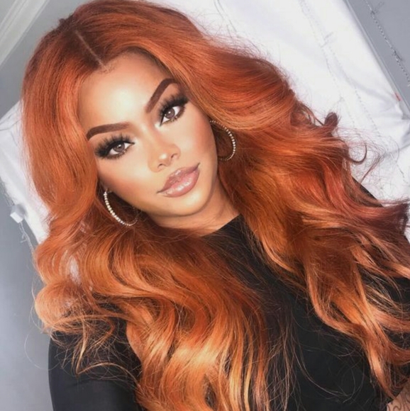 Copper Red Beauty Lace Front Wig